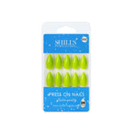 Thumbnail for shills professional reusable press on nails almond spn650