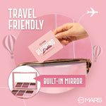 Thumbnail for MARS Cosmetics Blooming Matte & Shimmer Eyeshadow Palette - 01 Plush