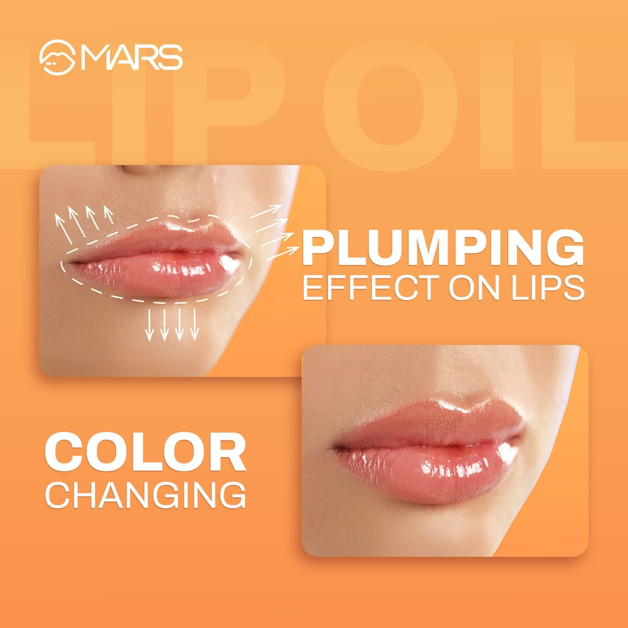 MARS Cosmetics Plumping Color Changing Lip Oil - Floral Dew - Distacart