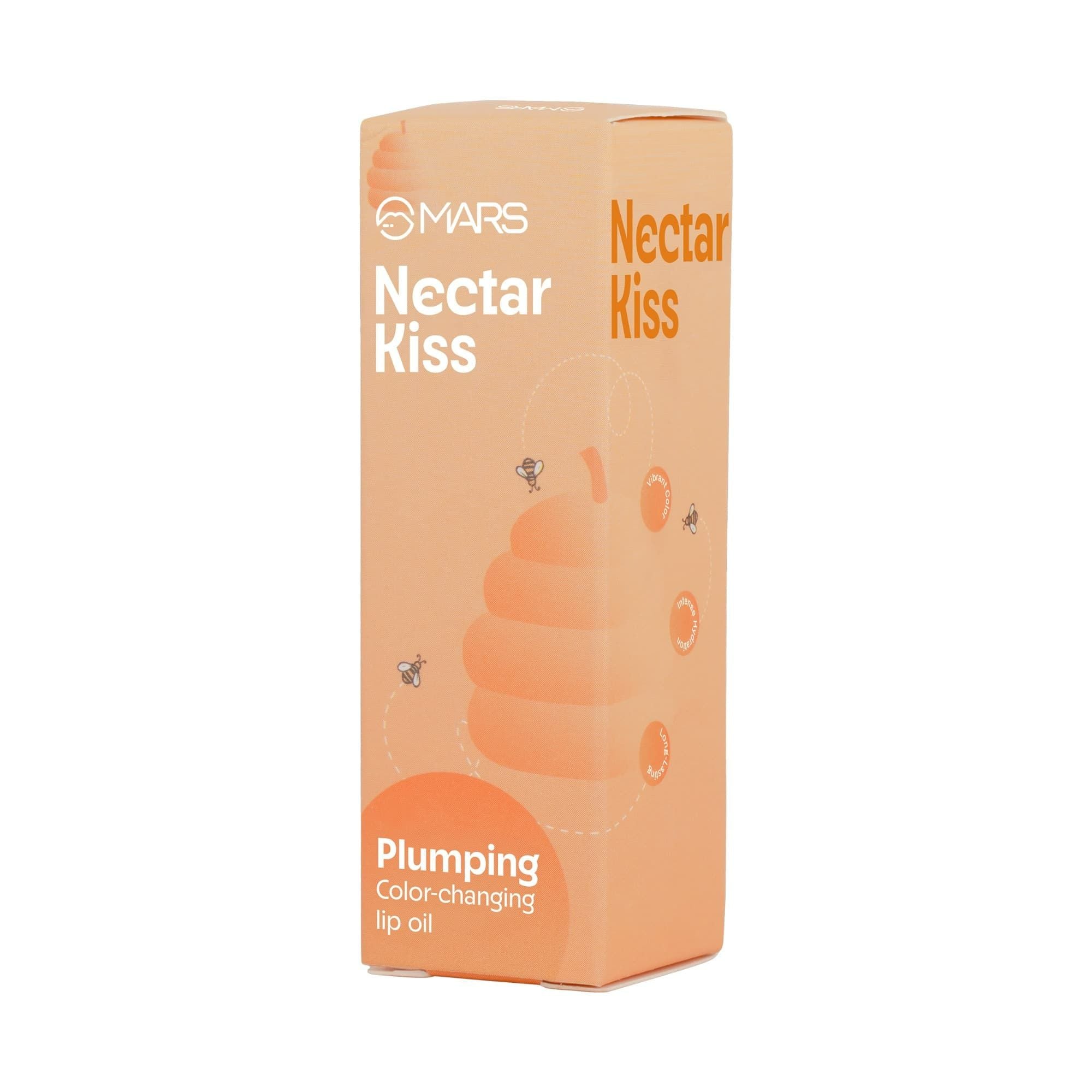 MARS Cosmetics Plumping Color Changing Lip Oil - Nectar Kiss - Distacart