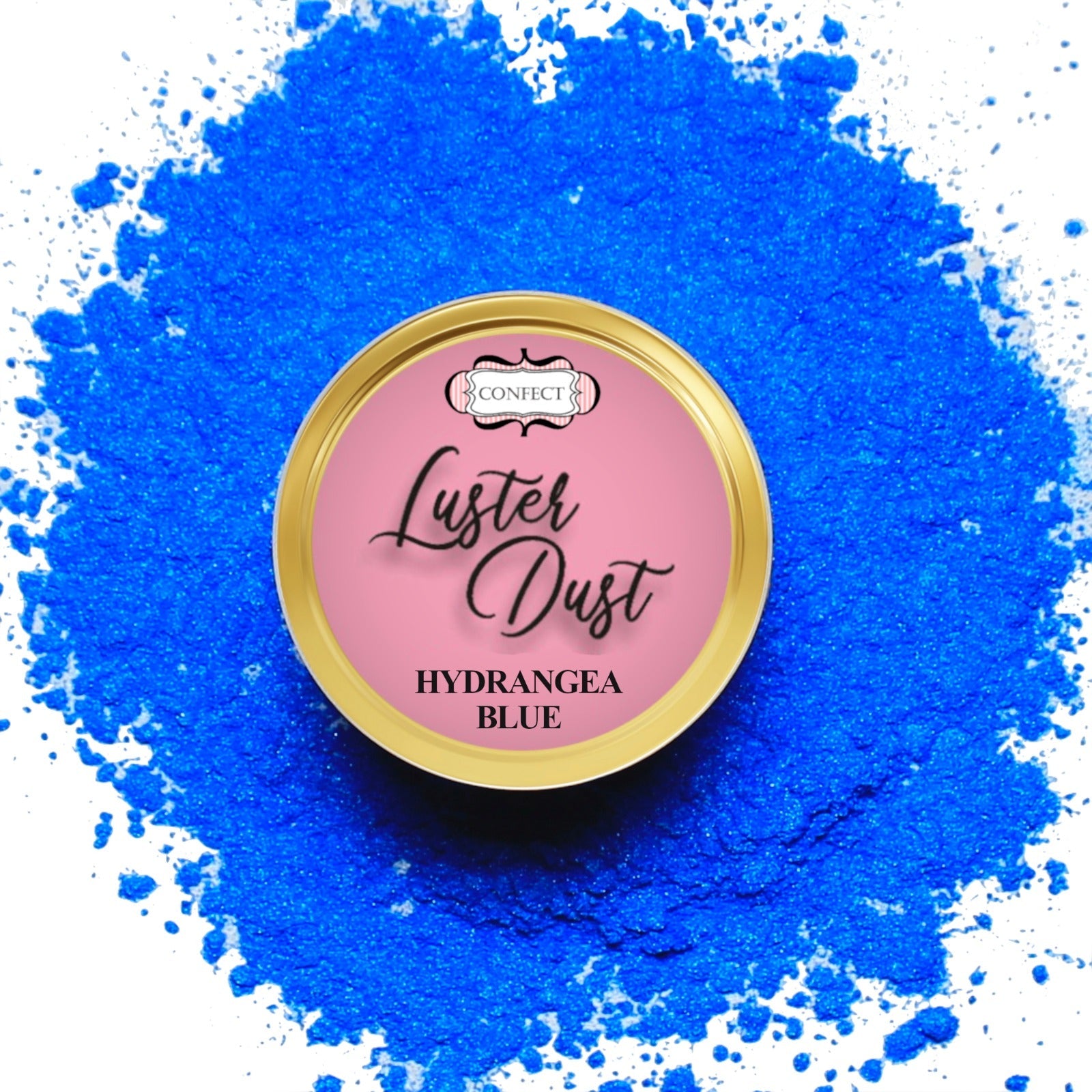 edible luster dust pack of 5 silver gold crystal blue purple 25 gm