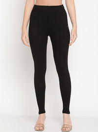 Thumbnail for TAG 7 Pack of 2 Black Ankle Length Leggings