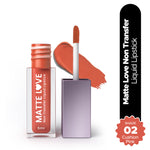 Thumbnail for Hilary Rhoda Matte Love Non Transfer Liquid Lipstick - Cushion Pink 02