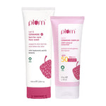 Thumbnail for Plum Ceramides Face Wash & Sunscreen Combo With SPF 50 PA+++ For Barrier Repair And Sun Protection