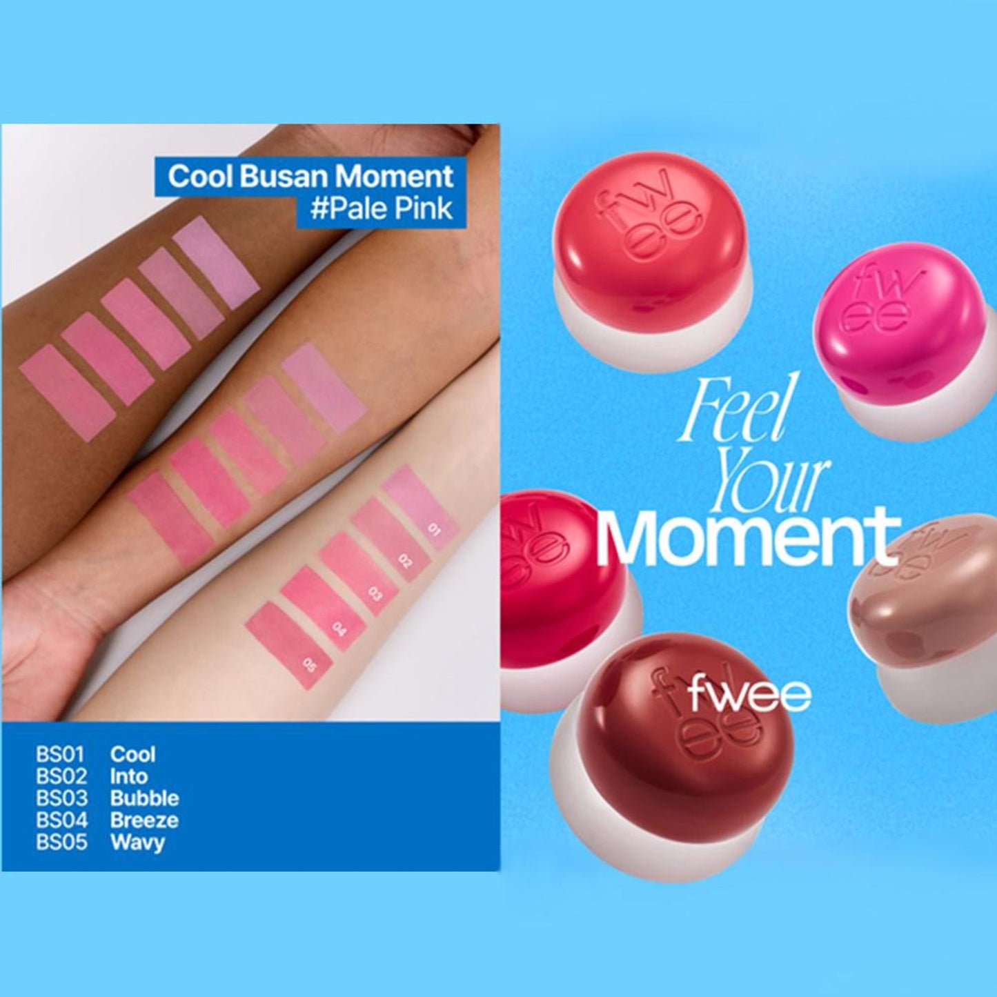 fwee Lip&Cheek Blurry Pudding Pot - Breeze - Distacart