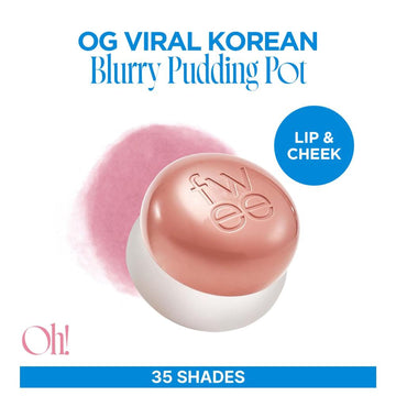 fwee Lip&Cheek Blurry Pudding Pot - Oh!