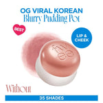 Thumbnail for fwee Lip&Cheek Blurry Pudding Pot - Without