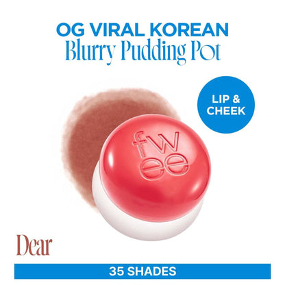 fwee Lip&Cheek Blurry Pudding Pot - Dear
