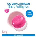 Thumbnail for fwee Lip&Cheek Blurry Pudding Pot - Baby