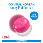 Thumbnail for fwee Lip&Cheek Blurry Pudding Pot - Crush