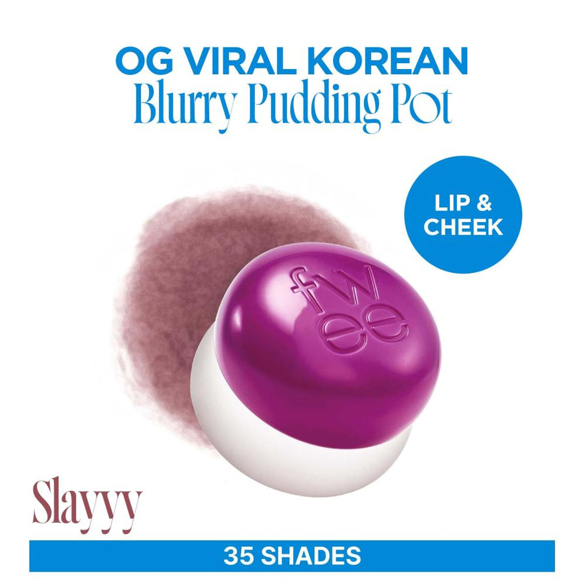 fwee Lip&Cheek Blurry Pudding Pot - Slayyy