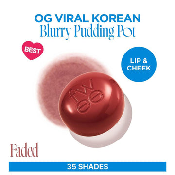 fwee Lip&Cheek Blurry Pudding Pot - Faded