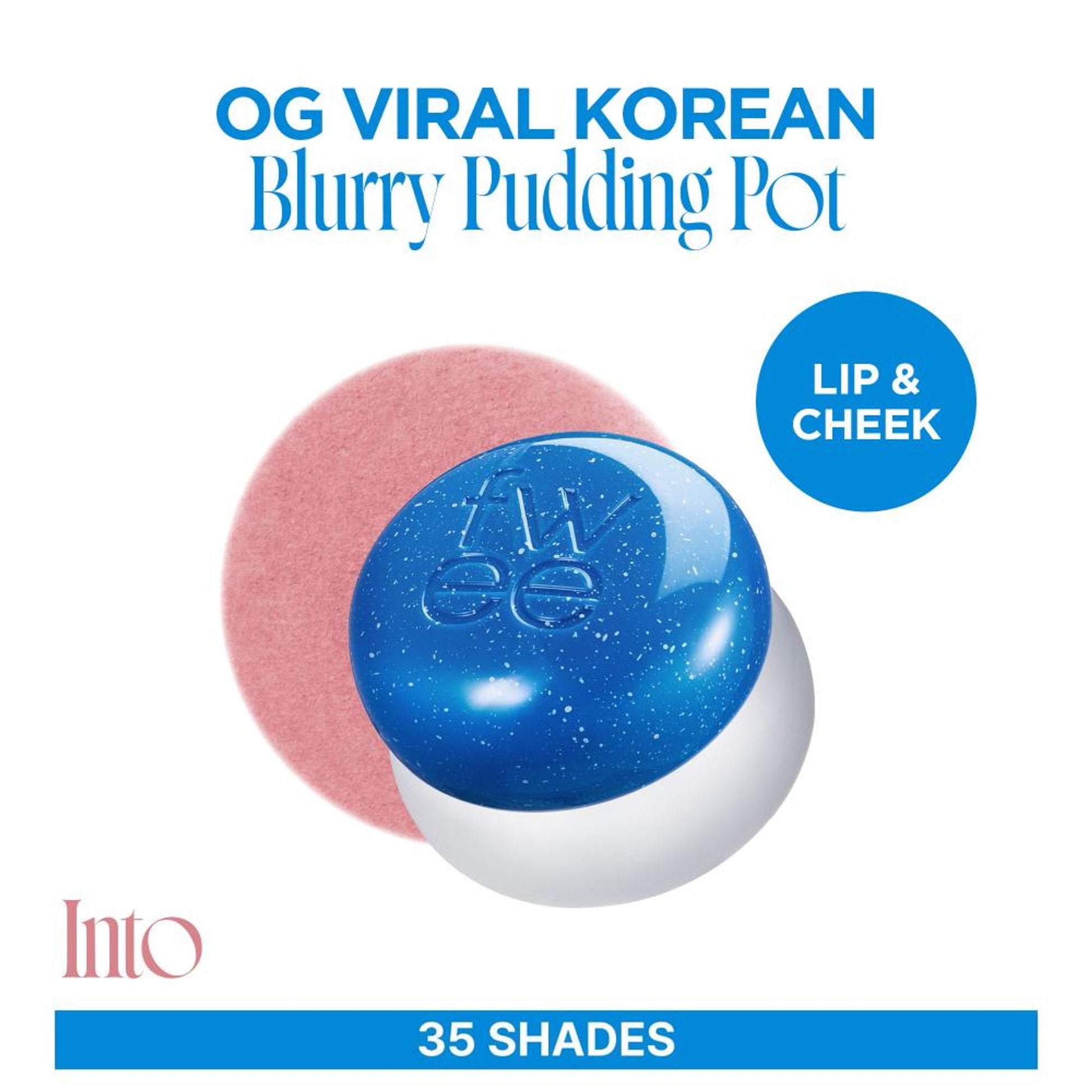 fwee Lip&Cheek Blurry Pudding Pot - Into