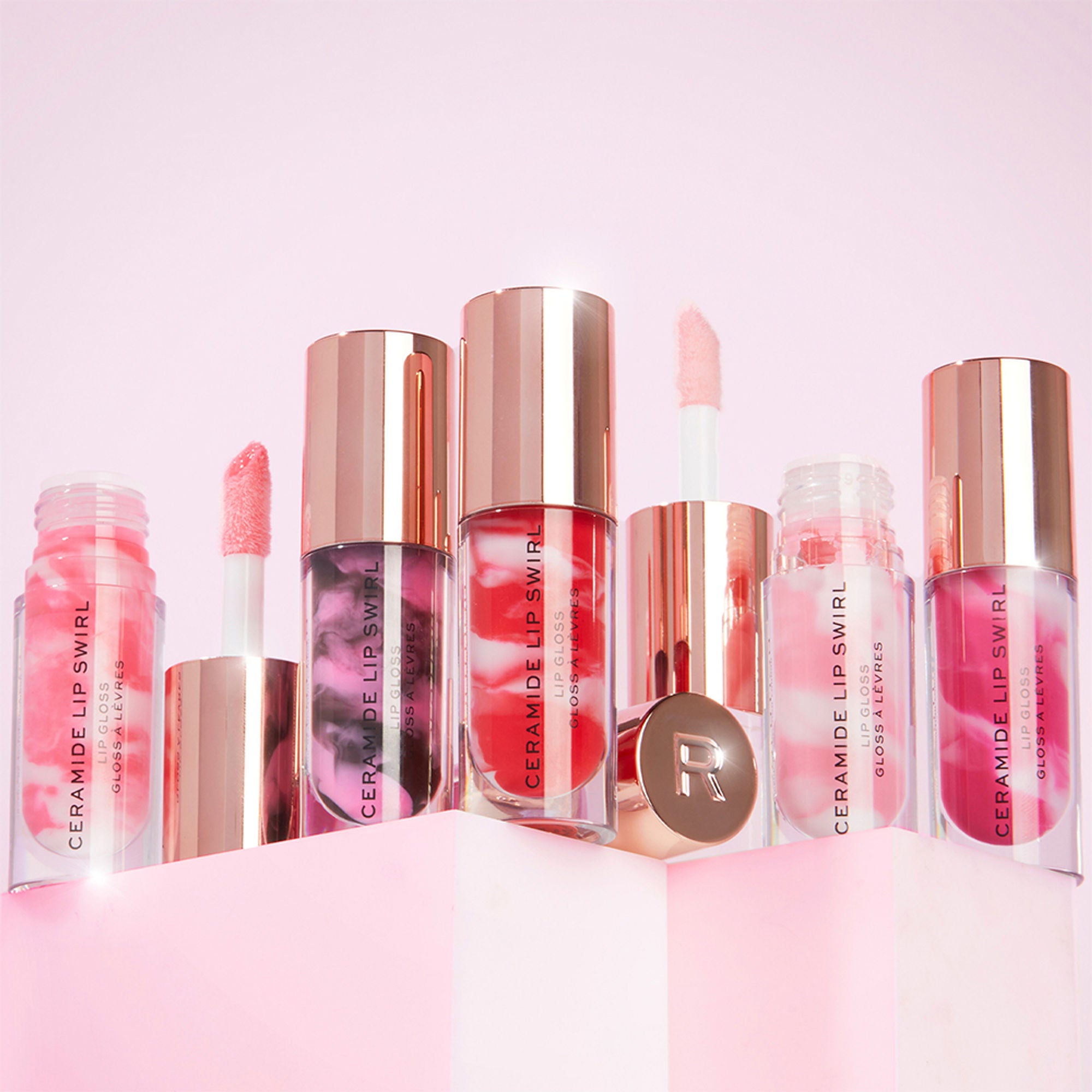 Makeup Revolution Ceramide Swirl Lip - Soft Pink - Distacart