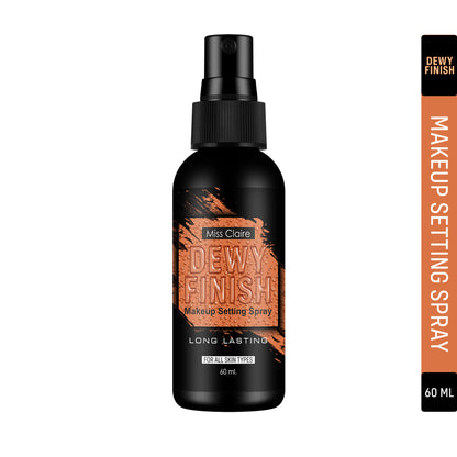 Miss Claire Fixing Spray For Makeup Dewy Finish - 60ml