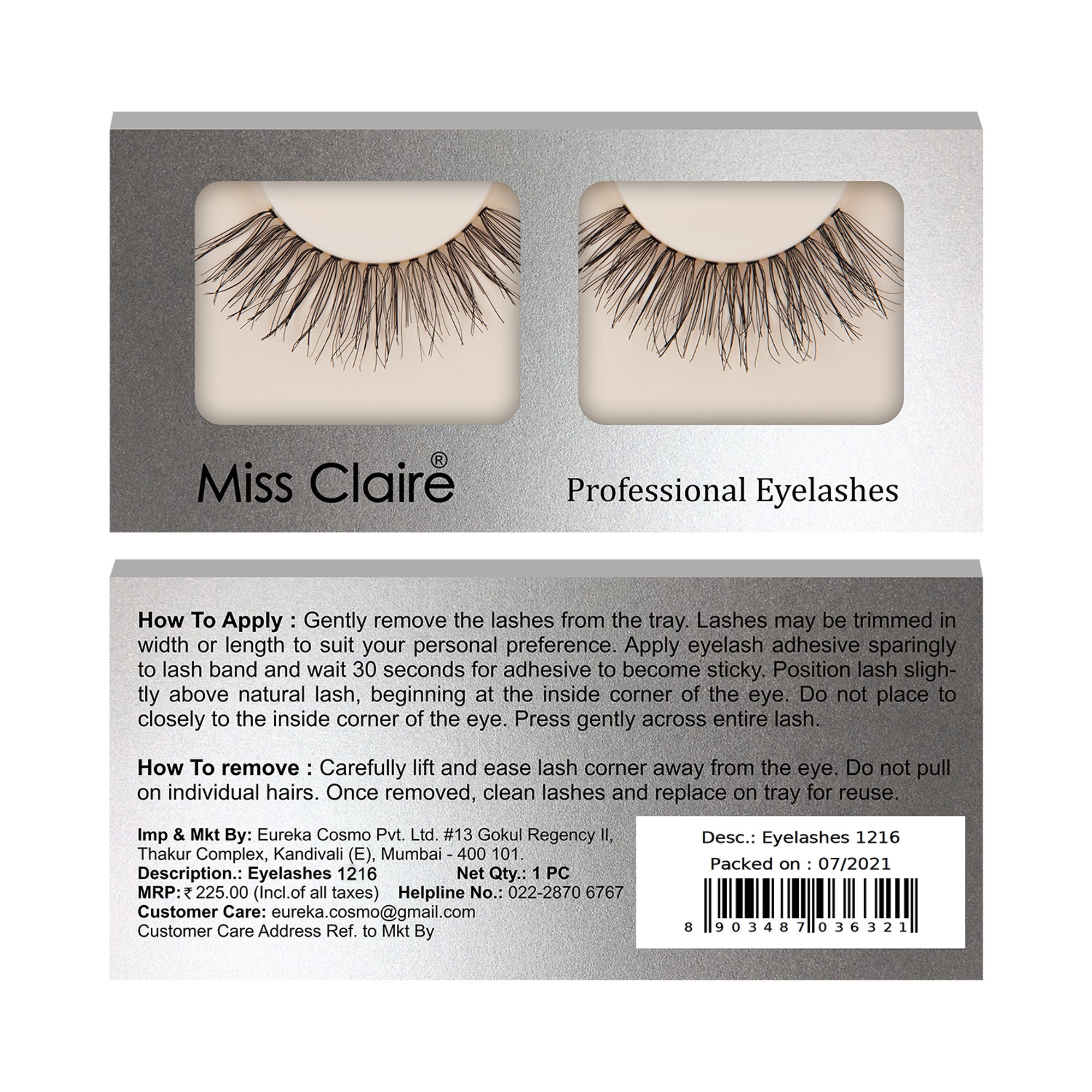 Miss Claire Eyelashes - 1216 - Distacart