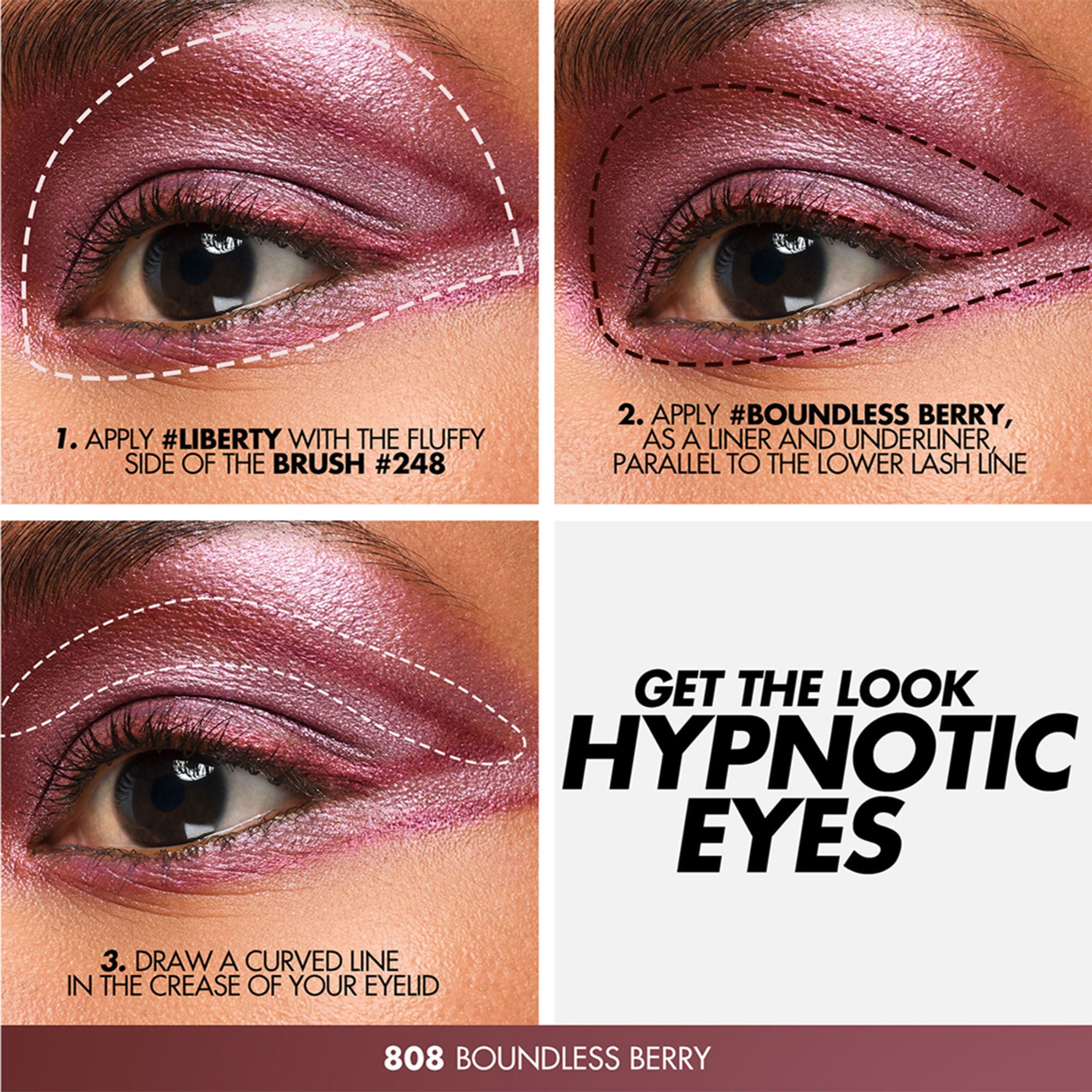 MAKE UP FOR EVER Artist To Go Palette - 808boundless Berry - Distacart