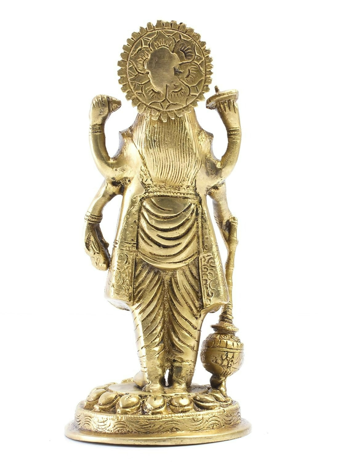 Mohan Jodero Brass Lord Vishnu Idol - Distacart