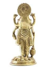 Thumbnail for Mohan Jodero Brass Lord Vishnu Idol - Distacart