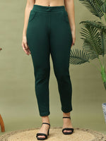Thumbnail for TAG 7 Women Mid-Rise Ankle-Length Leggings - Distacart