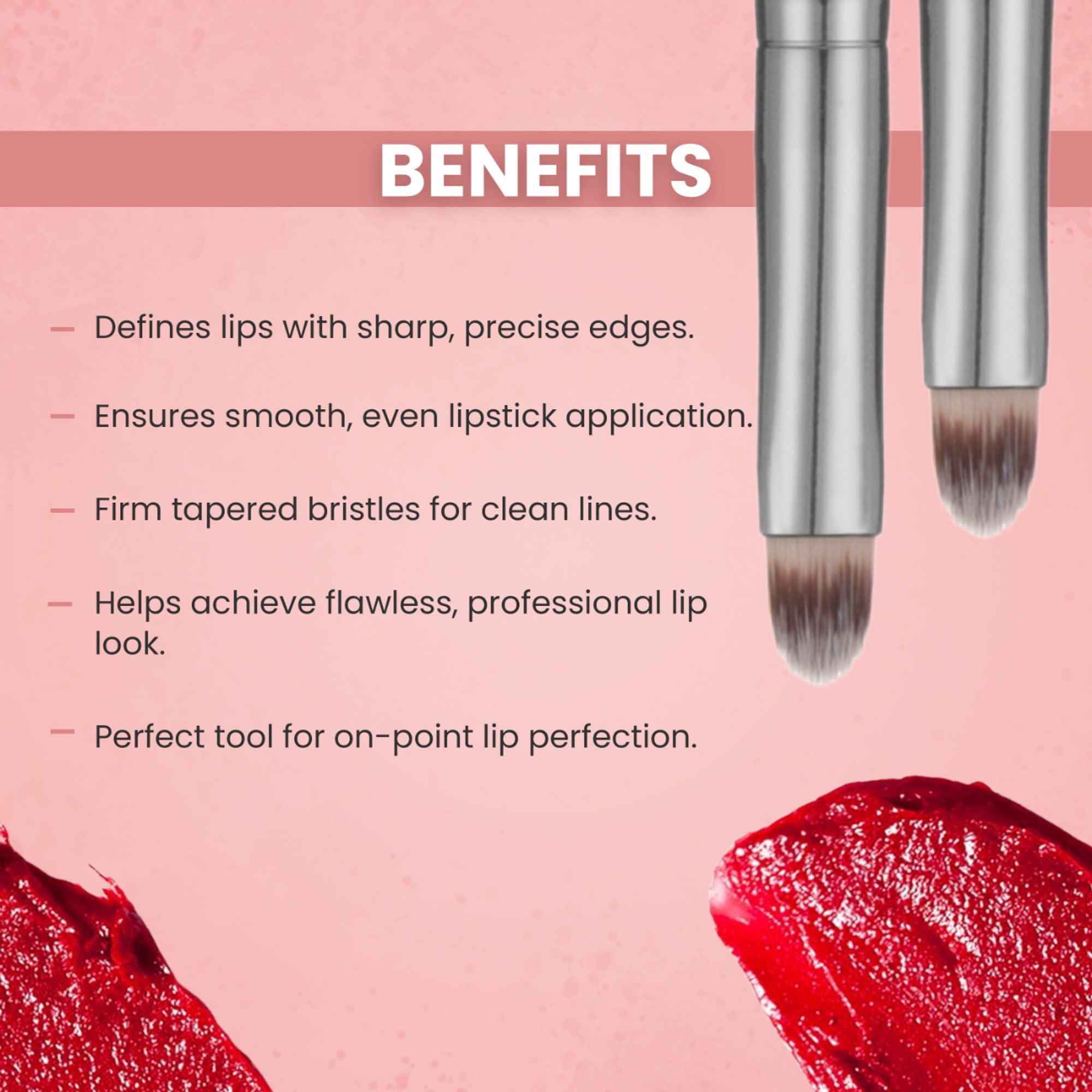 London Prime HD Lip Liner Brush   LP315 ( Formerly London Pride Cosmetics )
