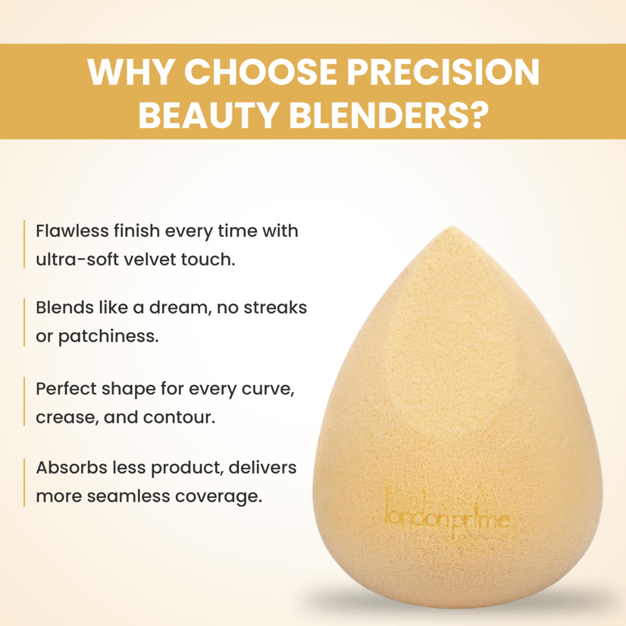 London Prime Precision Beauty Blender   Cream ( Formerly London Pride Cosmetics )