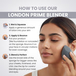 Thumbnail for London Prime Precision Beauty Blender   Grey ( Formerly London Pride Cosmetics )