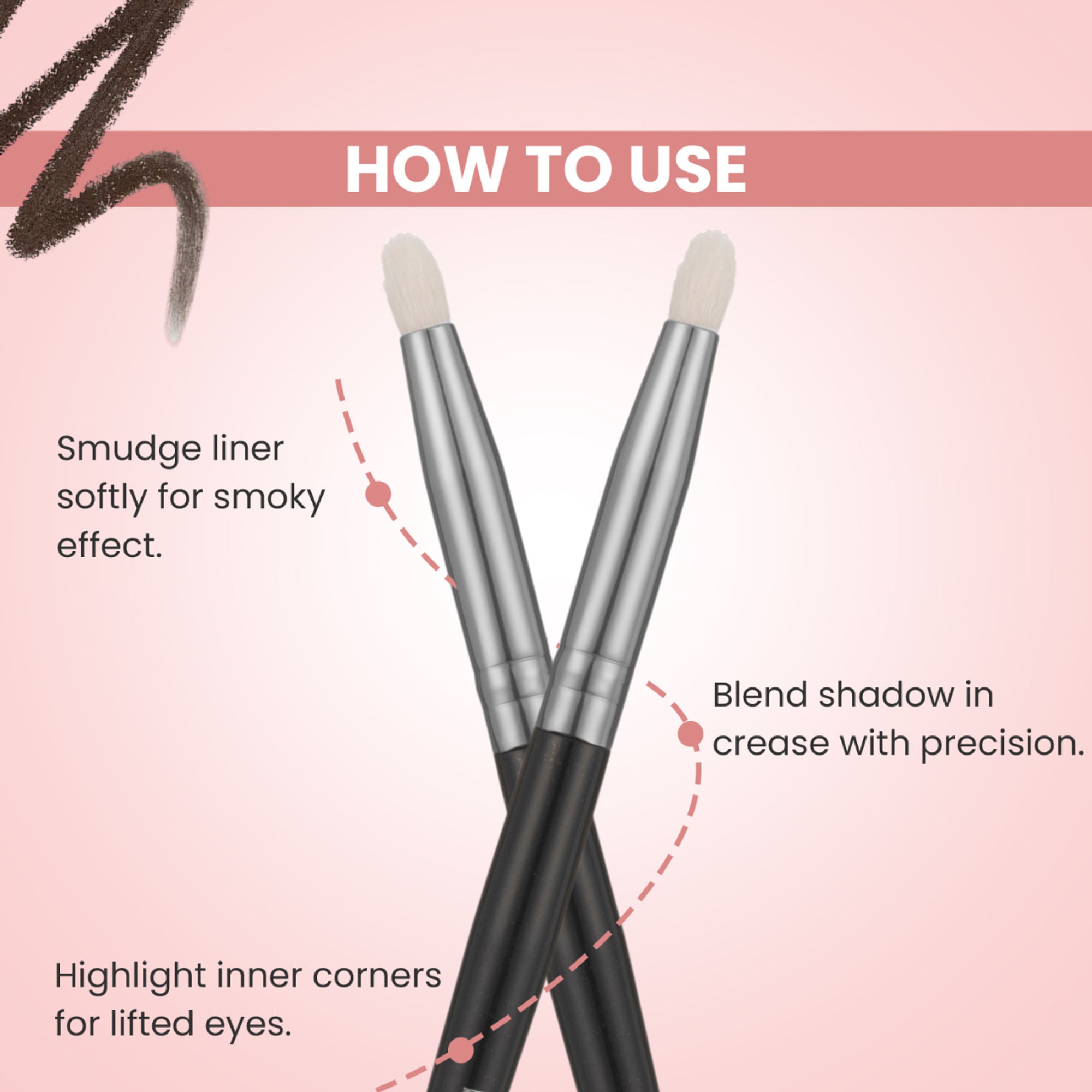 London Prime HD Pencil Brush   LP330 ( Formerly London Pride Cosmetics )