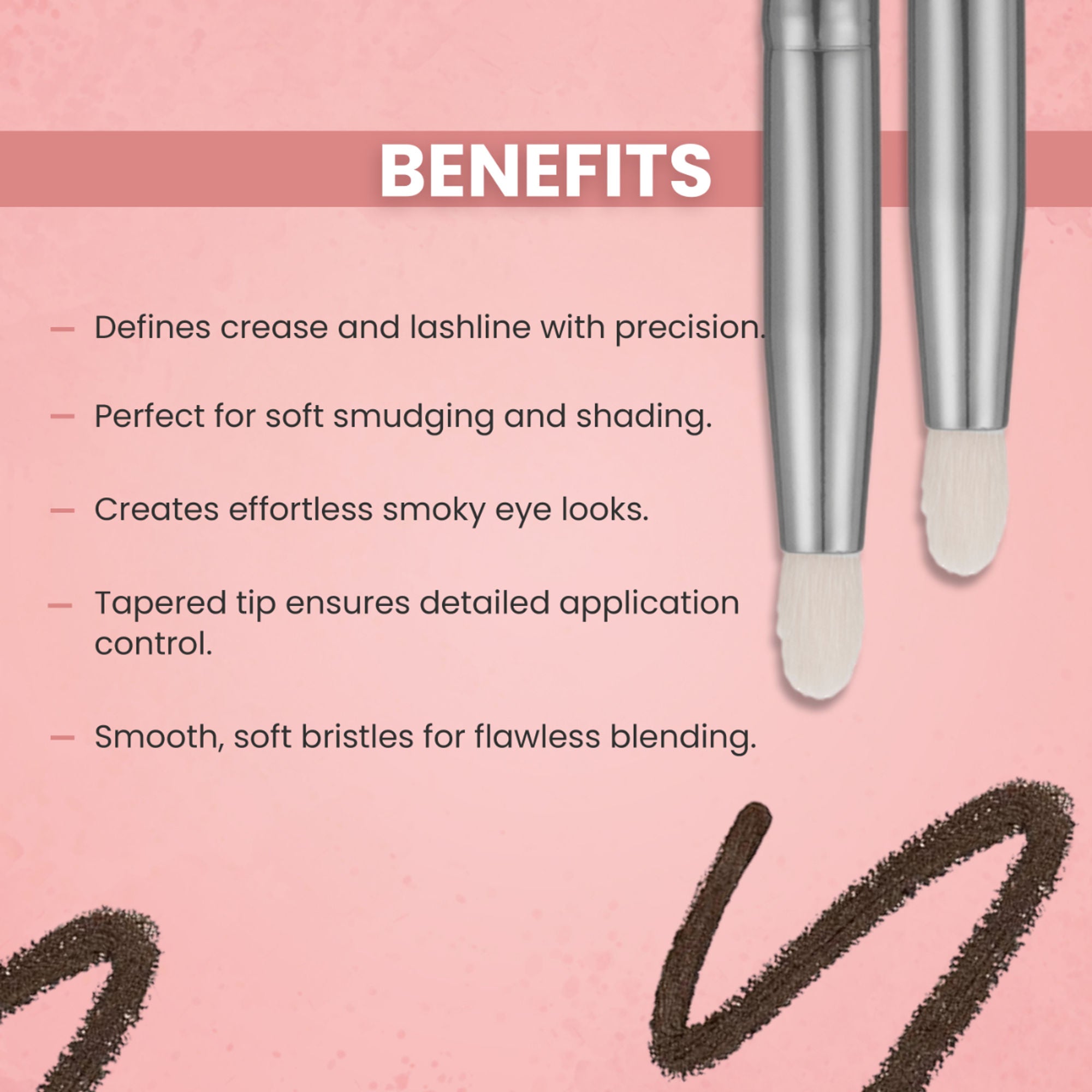 London Prime HD Pencil Brush   LP330 ( Formerly London Pride Cosmetics )