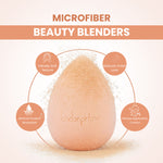 Thumbnail for London Prime Microfiber Velvet Sponge   Orange ( Formerly London Pride Cosmetics )