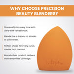 Thumbnail for London Prime Precision Beauty Blender   Orange ( Formerly London Pride Cosmetics )