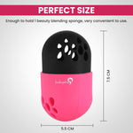 Thumbnail for London Prime Sponge Holder Pink & Black ( Formerly London Pride Cosmetics )