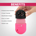 Thumbnail for London Prime Sponge Holder Pink & Black ( Formerly London Pride Cosmetics )