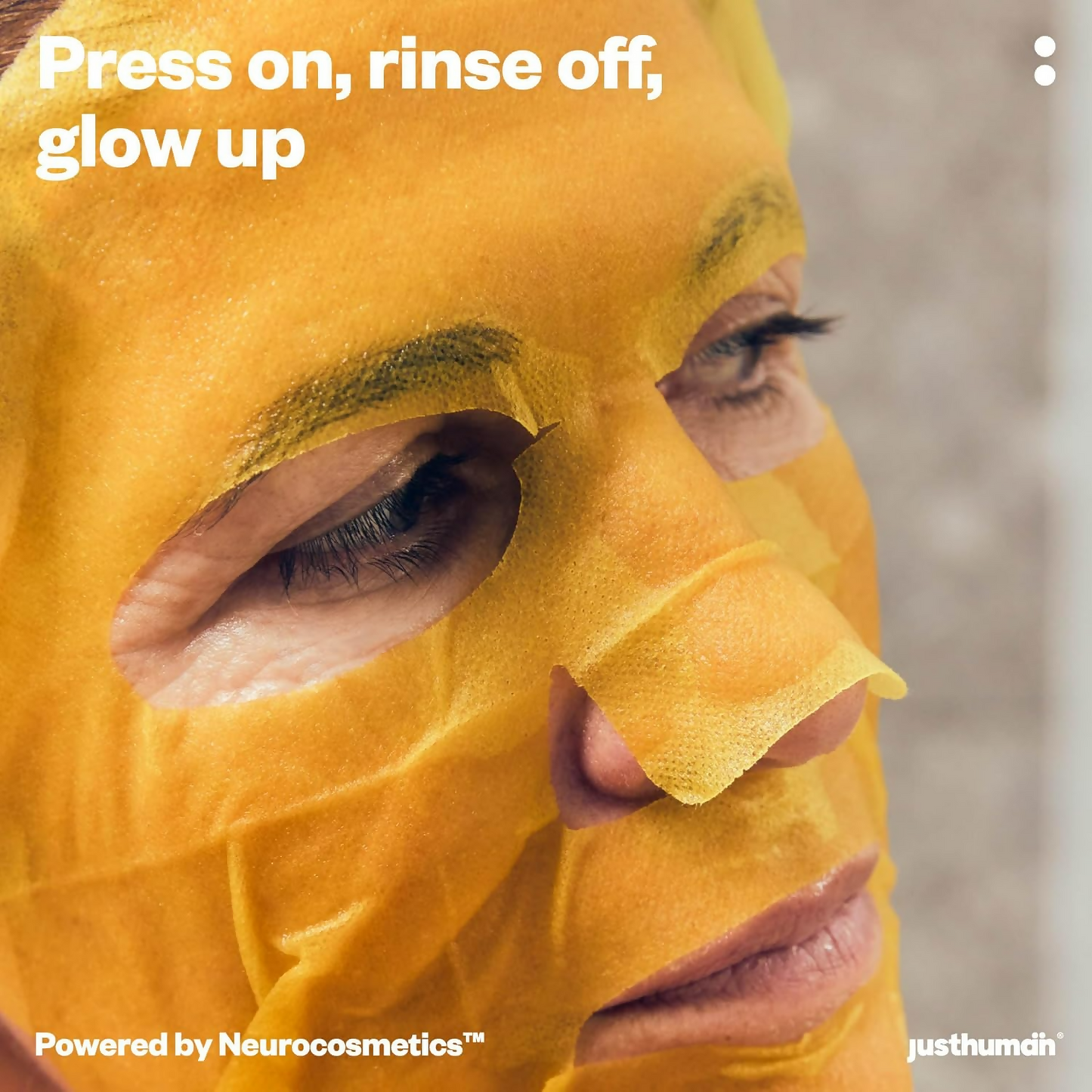 JustHuman Curcumin Picture Perfect Face Mask - Distacart