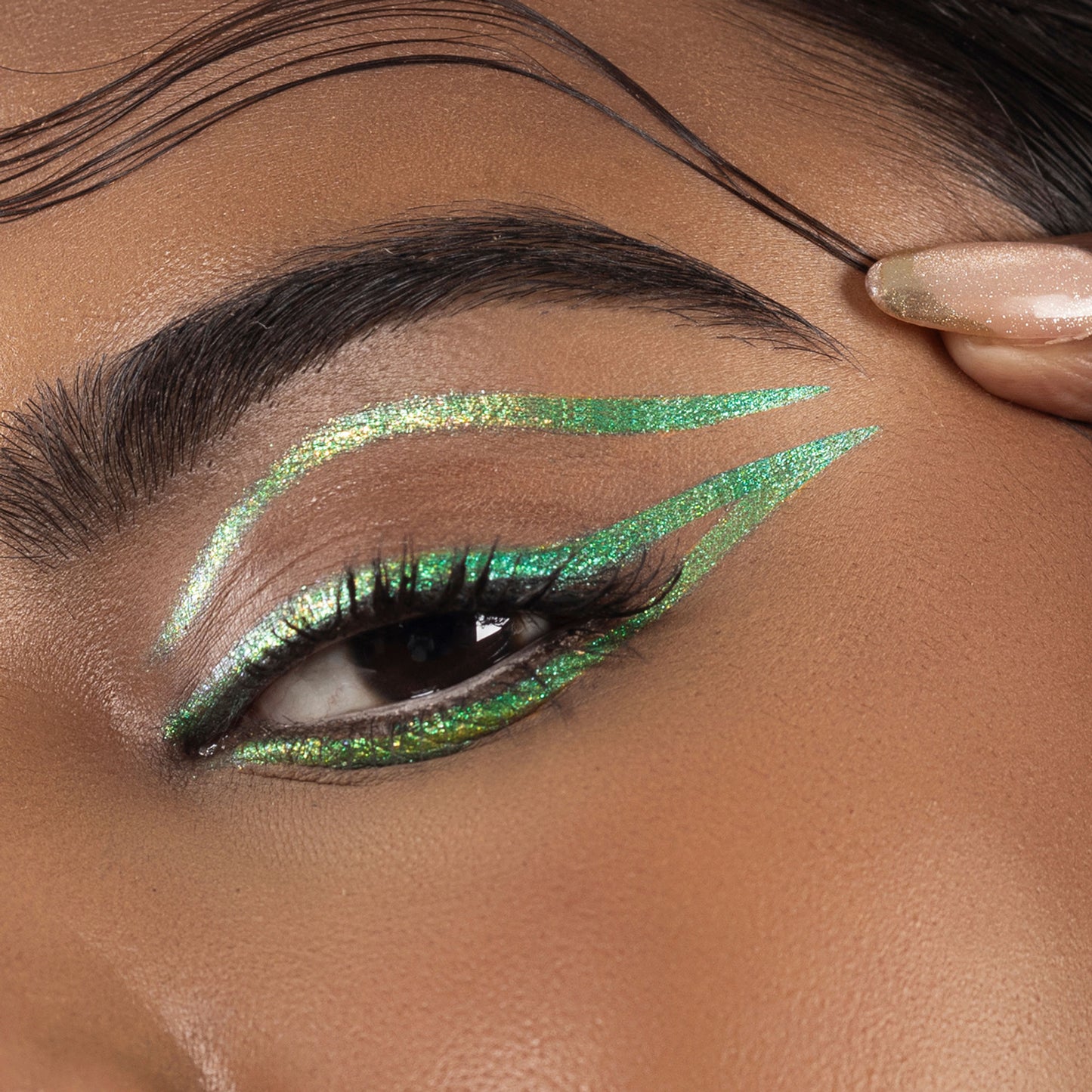 PAC Studio Duo Chrome Eye Pencil - Emerald - Distacart