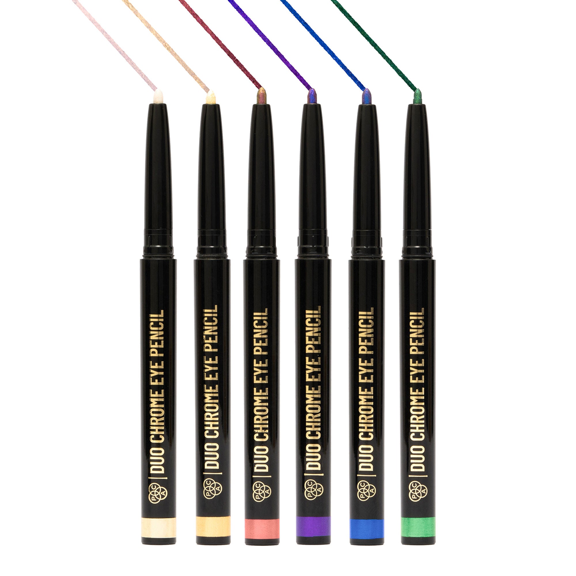 PAC Studio Duo Chrome Eye Pencil - Champagne - Distacart