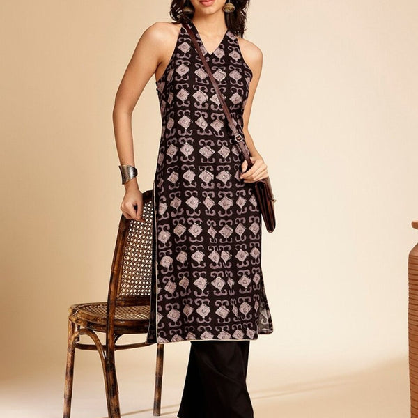 Anouk Ethnic Motifs Printed Kurta - Distacart