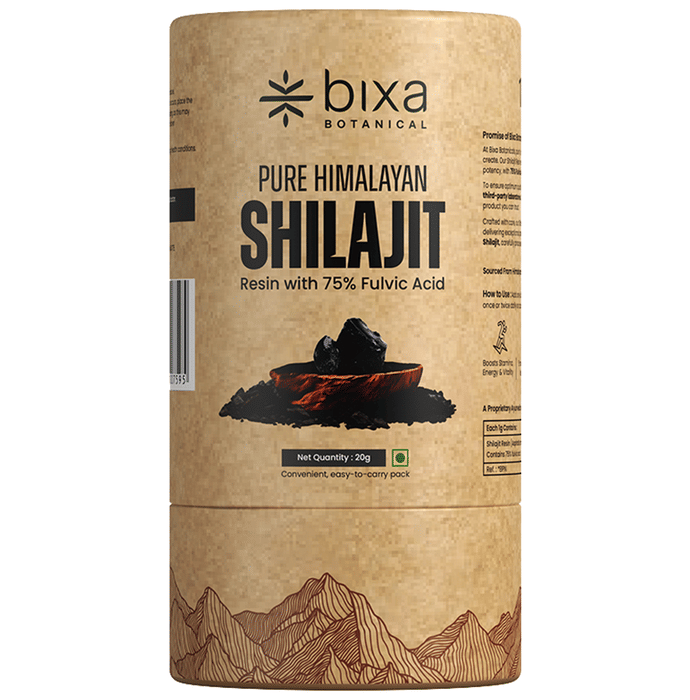 Bixa Botanical Pure Himalayan Shilajit Resin
