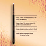 Thumbnail for Miss Claire M20 - Pointed Blending Brush (L) - Rose Gold