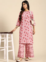 Thumbnail for All About You Ethnic Motifs Printed Kurta with Palazzos - Distacart