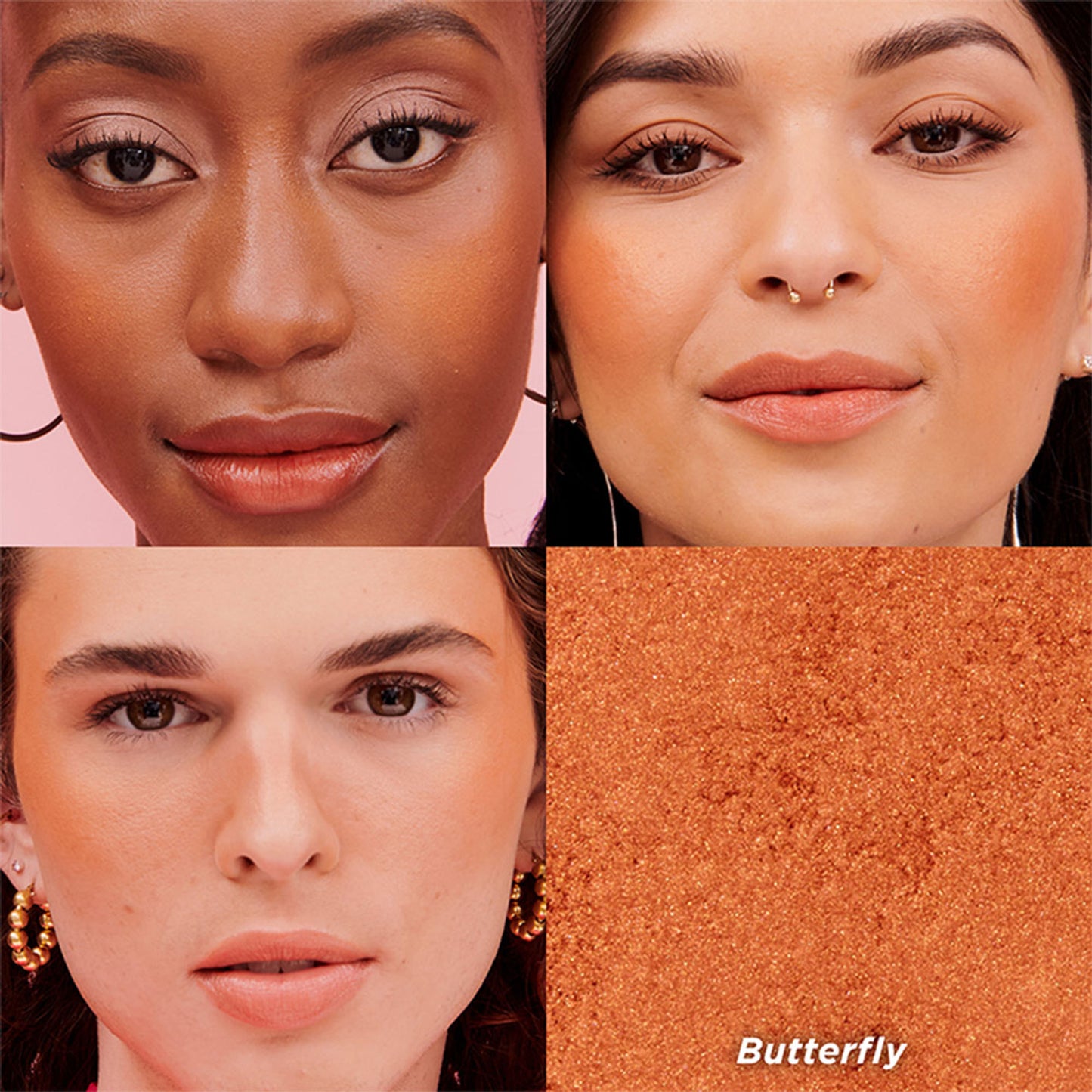 Benefit Cosmetics Butterfly Golden Orange Blush - Distacart