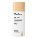 Thumbnail for Wishcare Daily Fluid Tinted Sunscreen SPF50PA++++ - M201