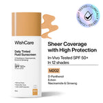 Thumbnail for Wishcare Daily Fluid Tinted Sunscreen SPF50PA++++ - M202