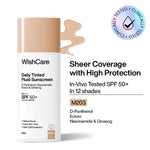 Thumbnail for Wishcare Daily Fluid Tinted Sunscreen SPF50PA++++ - M203