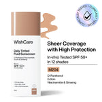 Thumbnail for Wishcare Daily Fluid Tinted Sunscreen SPF50PA++++ - M204