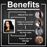Thumbnail for VedicAyurveda Henna Hair Color - Black - Dista