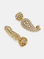 Thumbnail for Ruby Raang Pearl Jhumka - Distacart