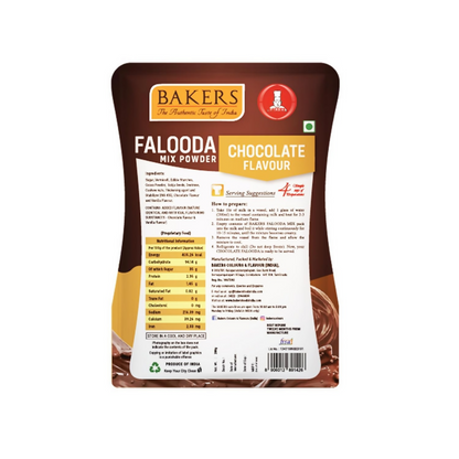 BAKERS Chocolate, Rose And Strawberry Flavour Falooda Mix Powder - Dista