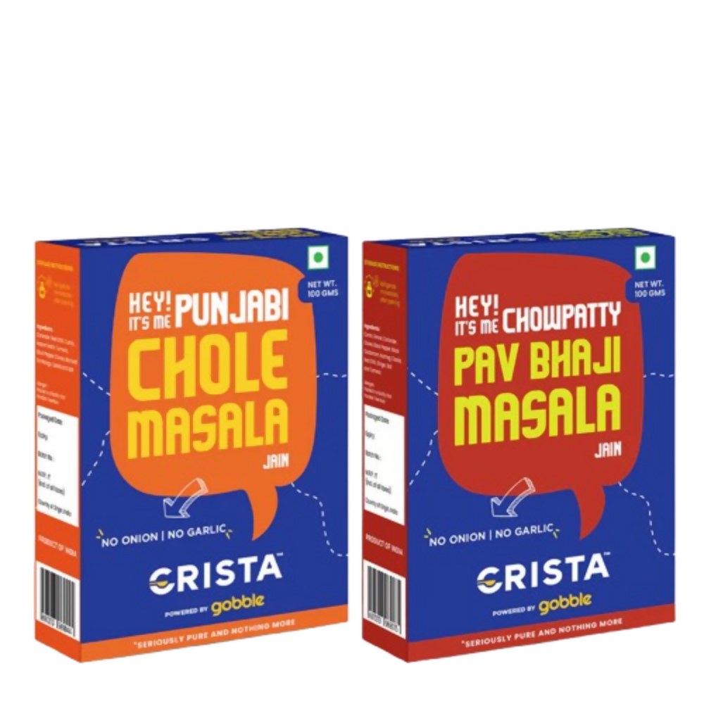 Crista Spices Jain Pav Bhaji and Jain Chole Masala - Distacart