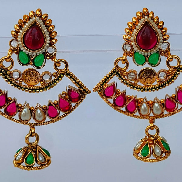 Kemp Temple Jhumkas - Distacart